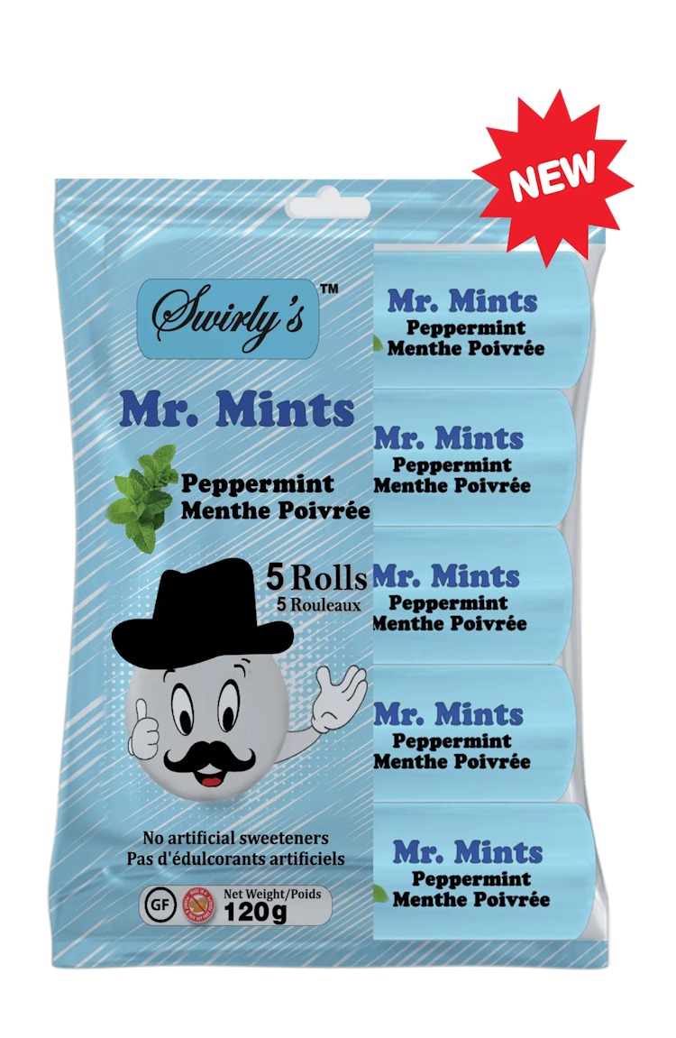 mr. mints peppermint rolls packet